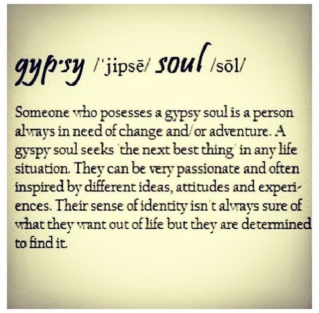 Gypsy soul tumblr